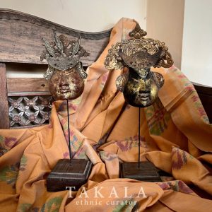 Majapahit Wedding Mask - Mongolian Face